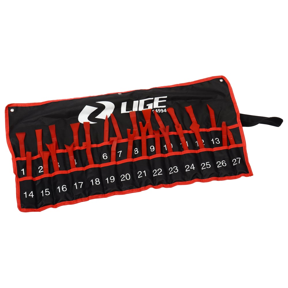 Изображение товара Профессиональный набор съемников для демонтажа салона LIGE 27 предметов