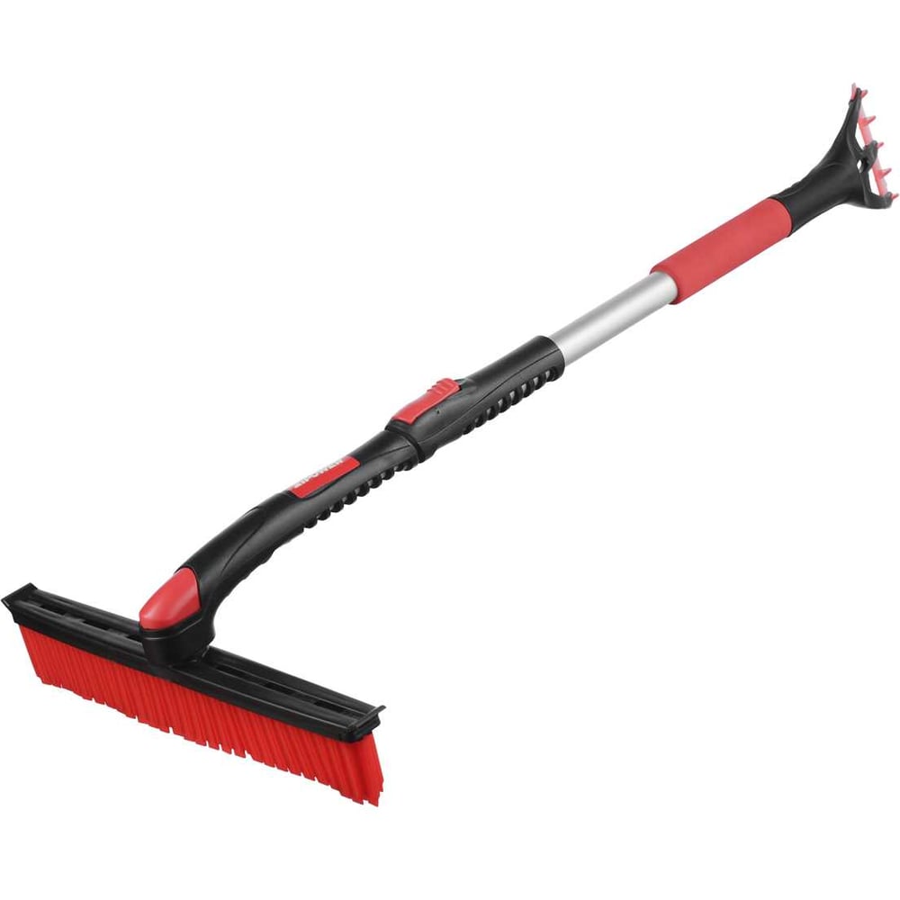 Изображение товара Телескопическая щетка Zipower для снега с силиконовой щетиной 94-128 см PM2216