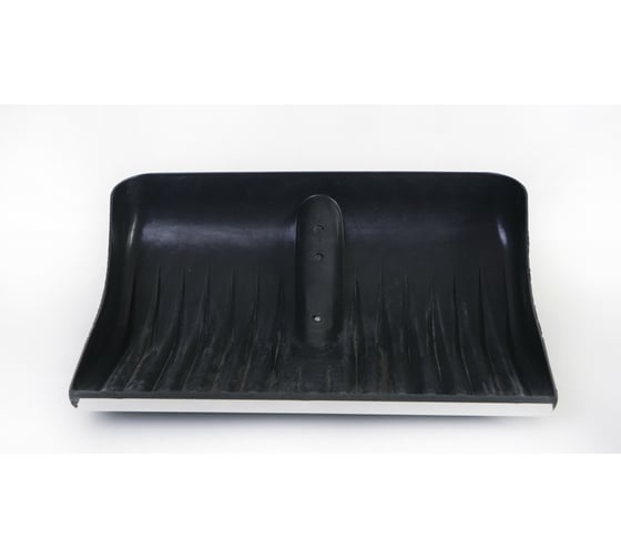 Изображение товара Ковш для снегоуборочной лопаты с алюминиевым наконечником Промышленник 400х450 мм, черный КЛЧП