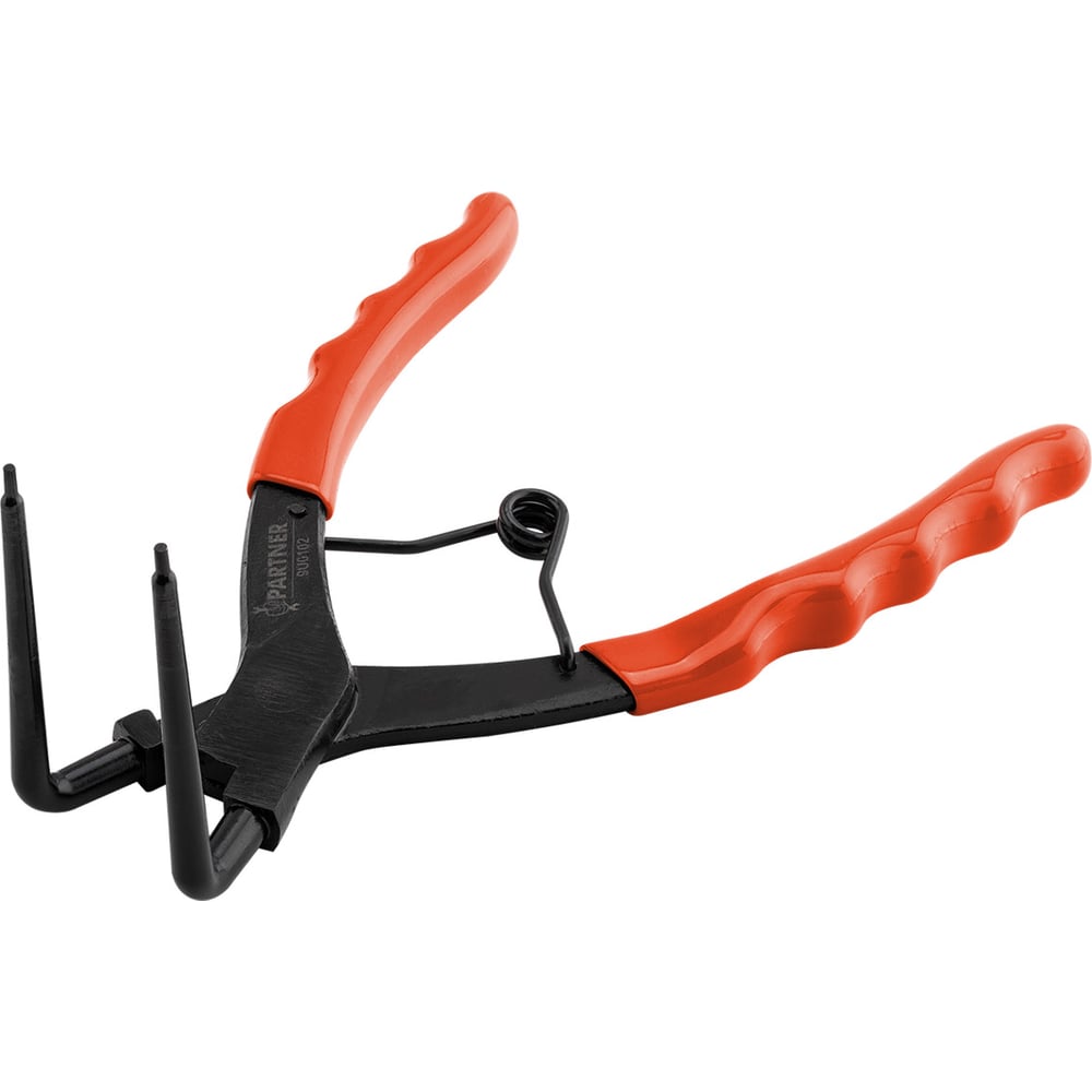 Изображение товара Съемник внутренних стопорных колец изогнутый Partner 200 мм PA-9U0102(62982)