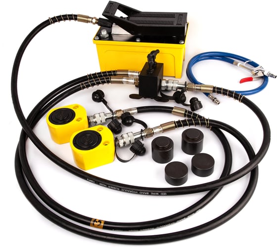 Изображение товара Гидравлический съемник тормозных дисков грузового и спец транспорта ОДА Сервис 20 т, с пневпагидравлическим на ODA-T2002