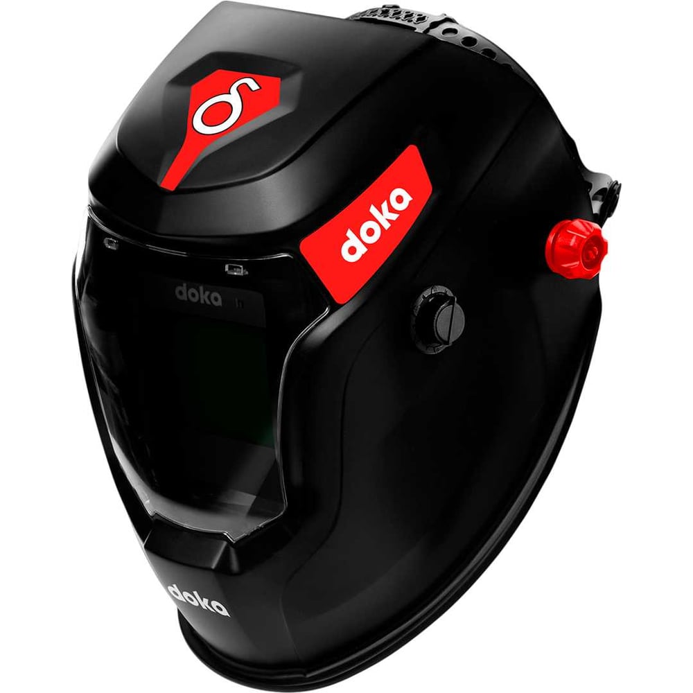 Изображение товара Маска сварочная doka Хамелеон REAL COLOR 100х60 мм, DIN 3/4-8/9-14, 1/1/1/2 Delta Boost ADF8