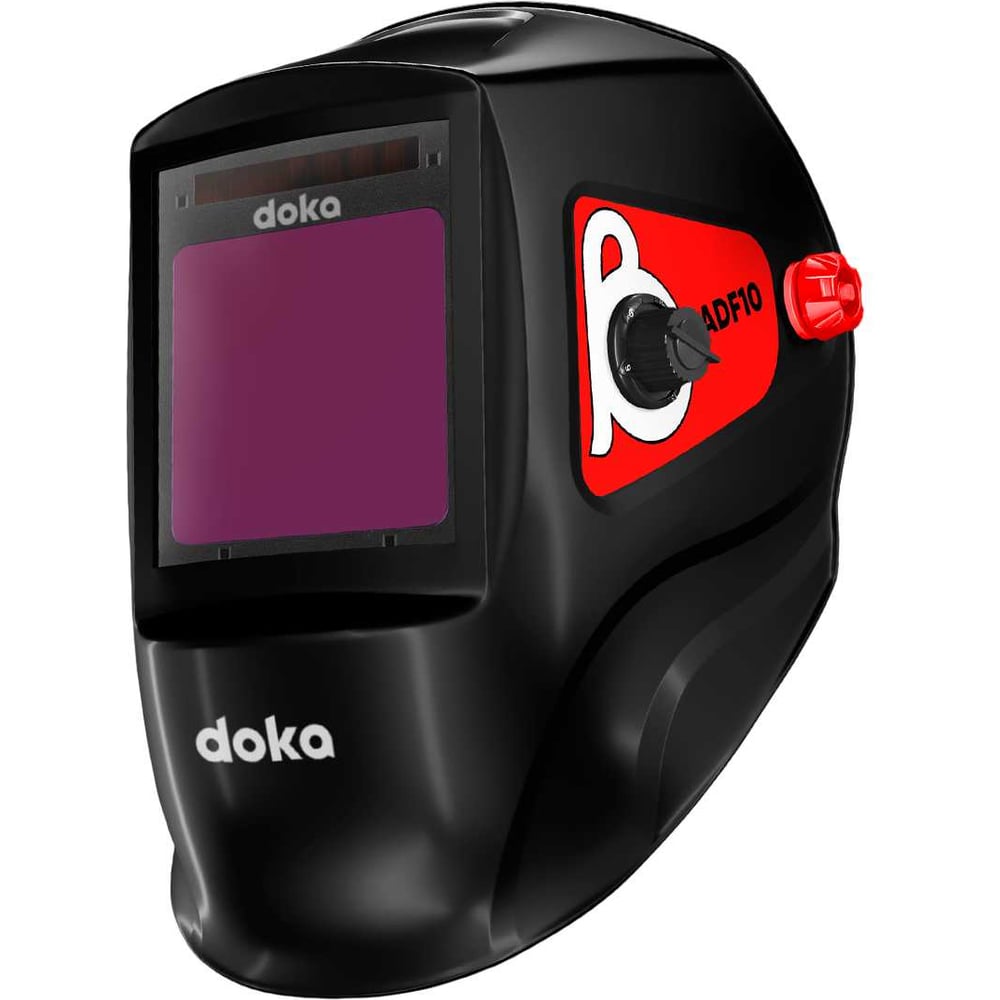 Изображение товара Маска сварочная doka Хамелеон REAL COLOR 100х96 мм, DIN 3/4-8/9-13, 1/1/1/1 Beta ADF10