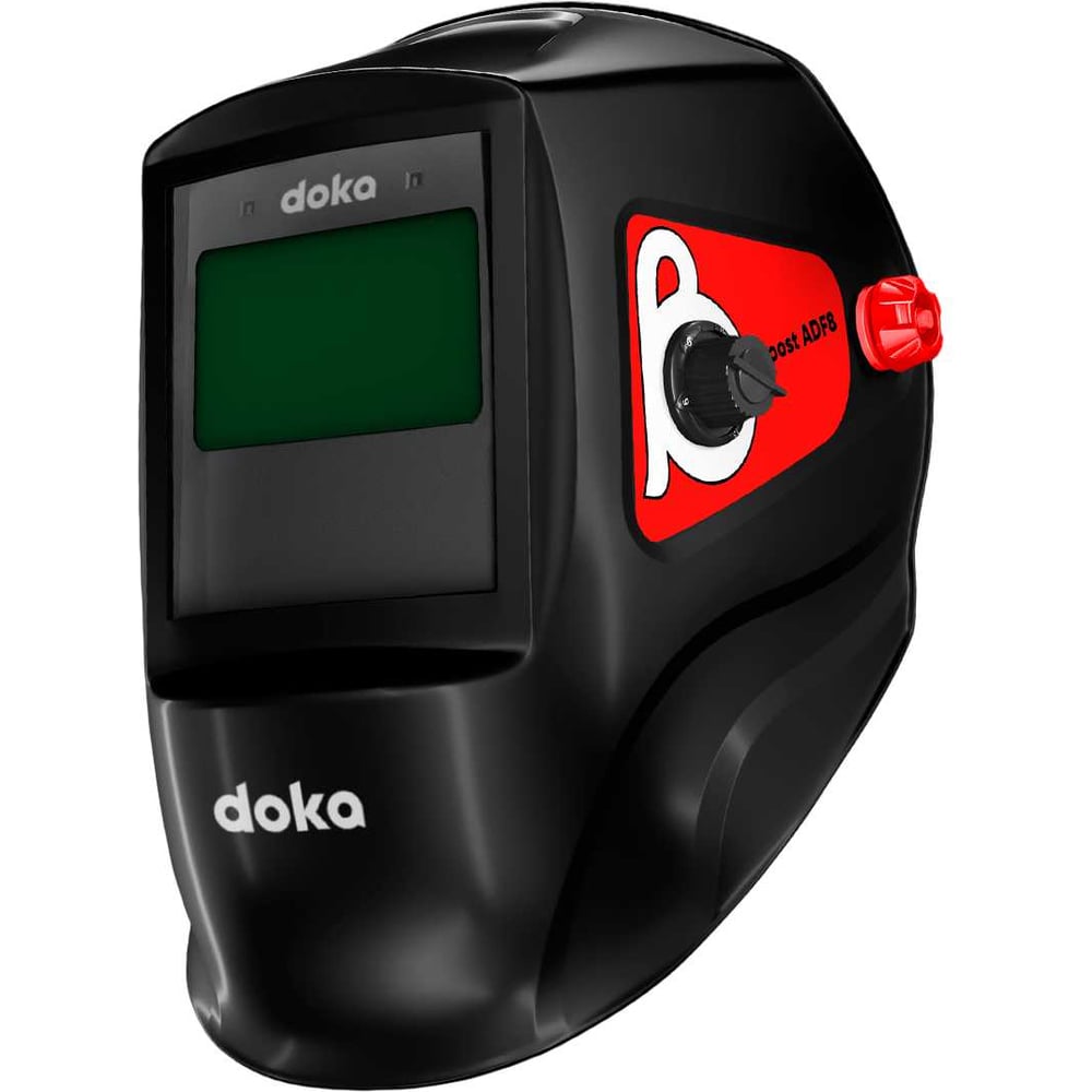 Изображение товара Маска сварочная doka Хамелеон REAL COLOR 100х60 мм, DIN 3/4-8/9-14, 1/1/1/2 Beta Boost ADF8