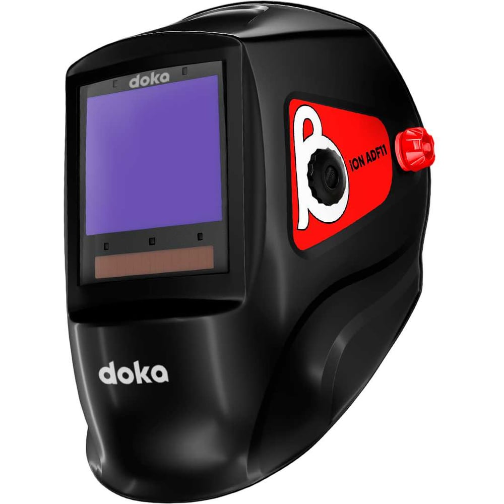 Изображение товара Маска сварочная doka Хамелеон REAL COLOR 98х87 мм, DIN 3/4-8/9-13, 1/1/1/1 Beta iON ADF11
