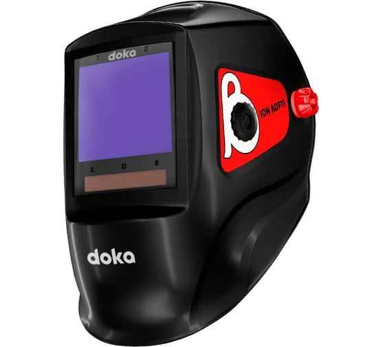 Изображение товара Маска сварочная Хамелеон doka 98*87 мм, DIN 3/4-8/9-13, 1/1/1/1, Beta iON ADF11