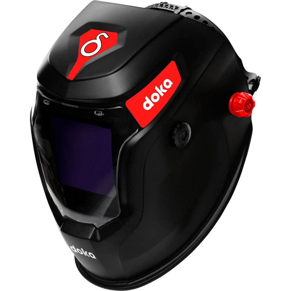 Изображение товара Маска сварочная Doka Хамелеон REAL COLOR 98х87 мм DIN 4-8/9-13, светофильтр хамелеон