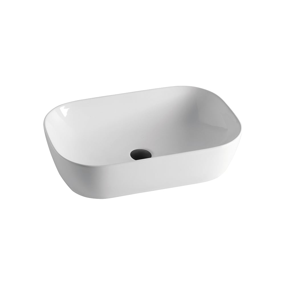 Изображение товара Умывальник на столешницу Aron 60 Alcora санфарфор современный дизайн белый