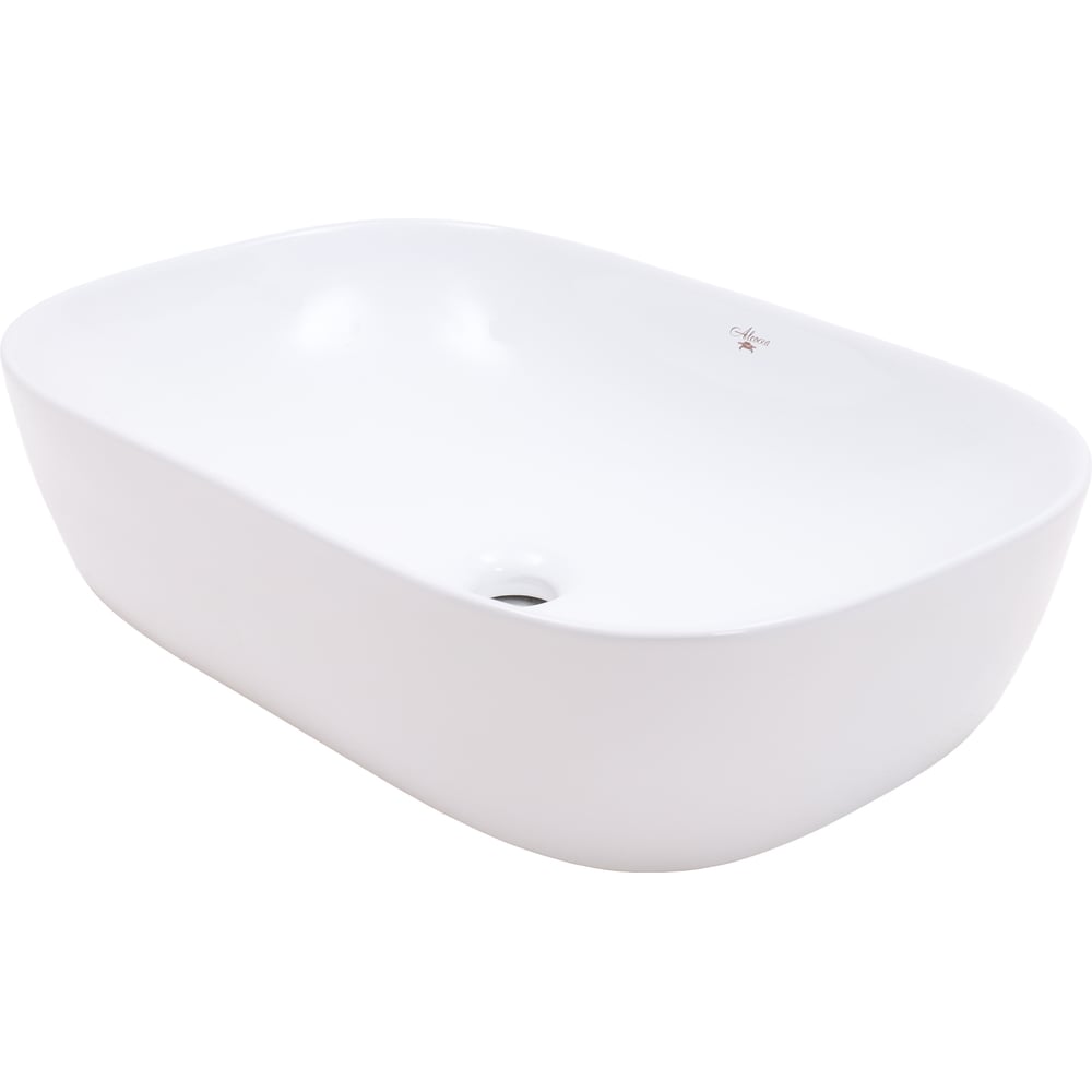 Изображение товара Умывальник на столешницу Aron 60 Alcora санфарфор современный дизайн белый