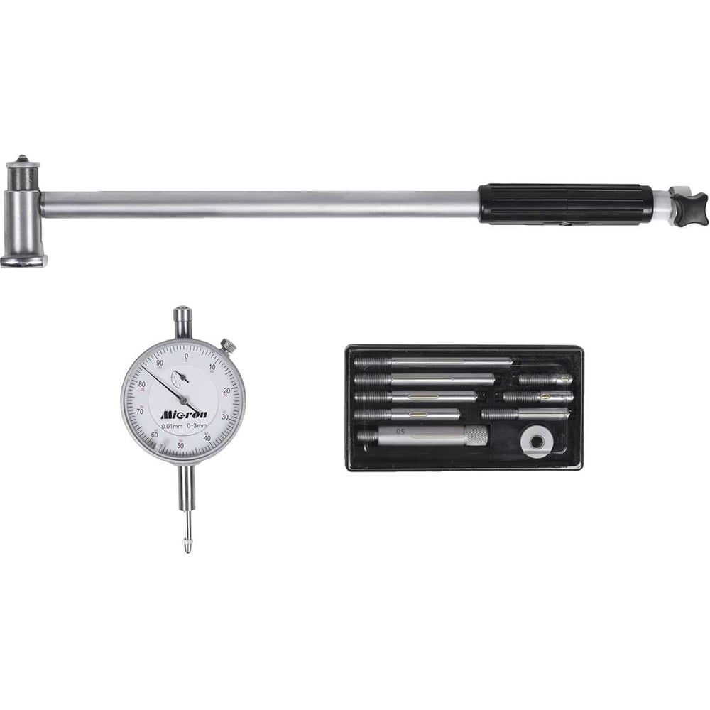 Изображение товара Нутромер индикаторный Micron НИ 100-160 с поверкой профессиональный