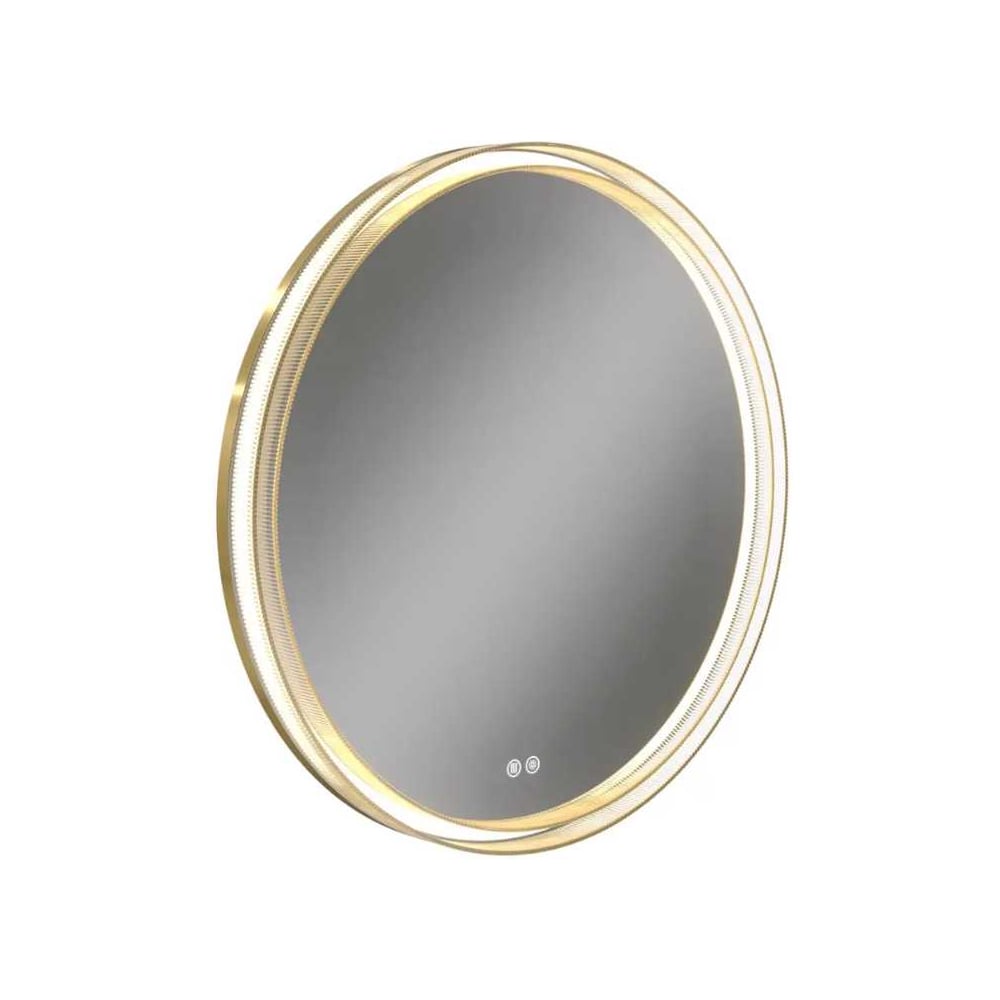 Изображение товара Настенное зеркало с подсветкой Lina Romantic Gold D60 LED сенсор