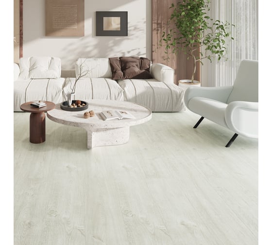 Изображение товара Ламинат FLOORWOOD MATfloors Brilliant АС6/34 4U Wax (1215х240х12мм) Диамант (1,75 м кв) B100 Т0035342