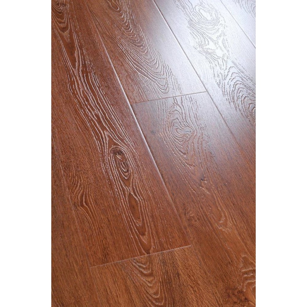 Изображение товара Ламинат Floorwood MATfloors Brilliant АС6/34 4U Wax 1215х240х12мм коричневый