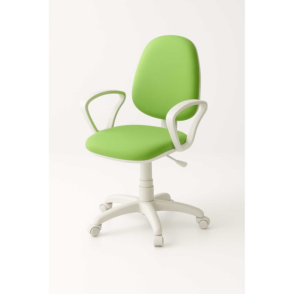 Изображение товара Комфортное офисное кресло Фабрикант ткань Candy зеленое с регулировками