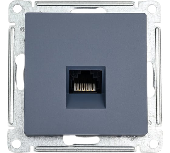 Изображение товара Телефонная розетка Systeme Electric AtlasDesign Грифель RJ11, механизм SE ATN000781