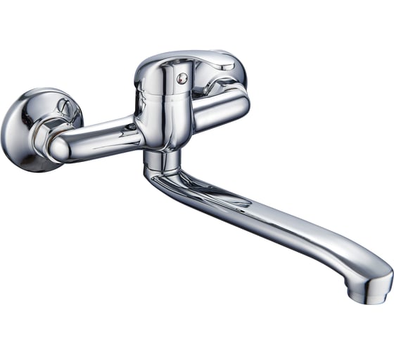 Изображение товара Смеситель для кухни Профсан ПСМ серия КОМПЛЕКТАЦИЯ настенный, тип ГОСТ См-МОРНА См-УмОРНА PSM-104-10