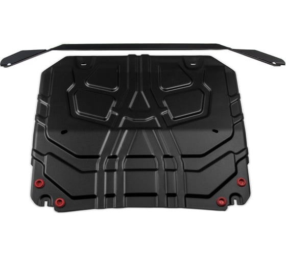 Изображение товара Защита картера + КПП + комплект крепежа Rival Сталь,GAC GS4;2024-;1,5;FWD;РКПП; GAC GS4;2025-;2.0;4WD;АКПП 111.3412.1