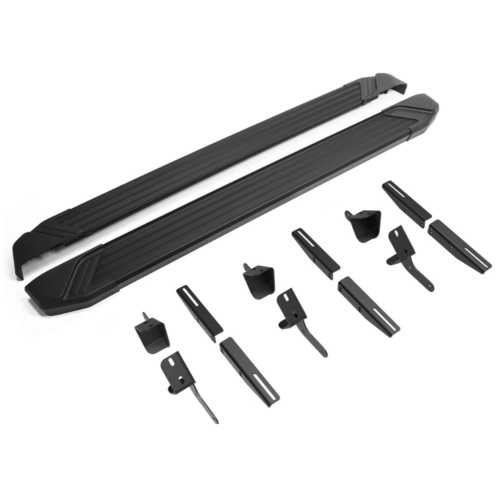 Изображение товара Порог-площадка Rival Black F193ALB комплект к порогам Great Wall Poer 2023 алюминий