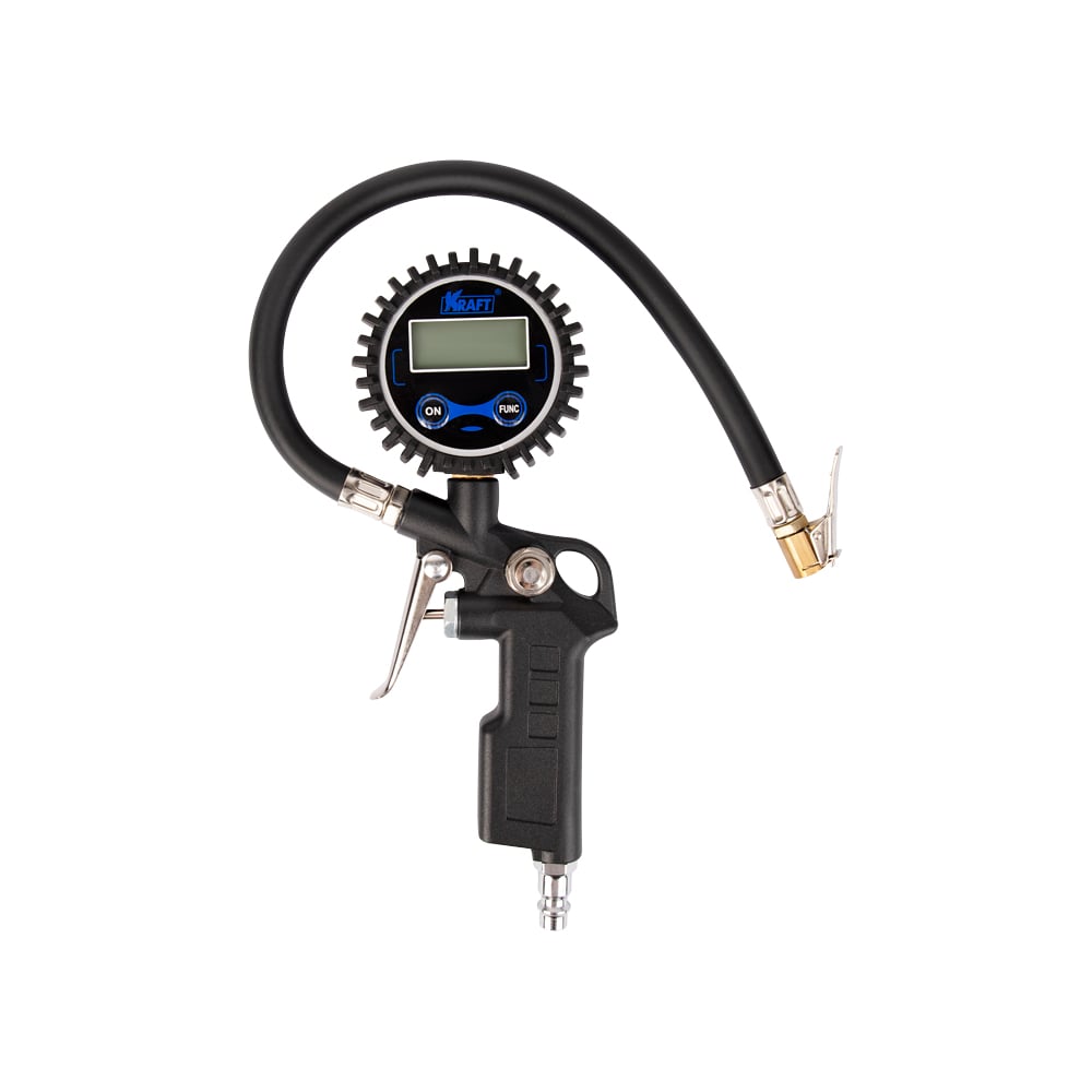 Изображение товара Пистолет для накачки шин с цифровым манометром KRAFT 17 АТМ KT 707080