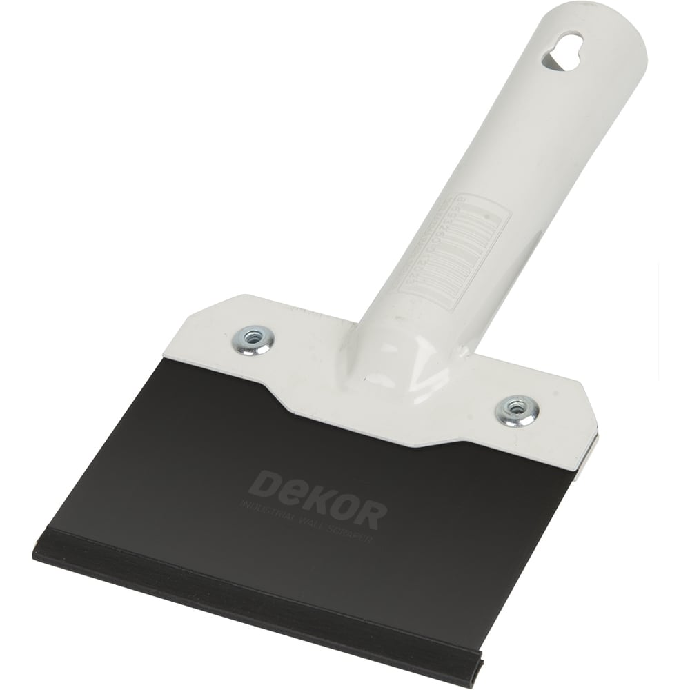 Изображение товара Скребок DEKOR 10х20см, металлическая ручка подходит для черенка и палки телескоп 2202