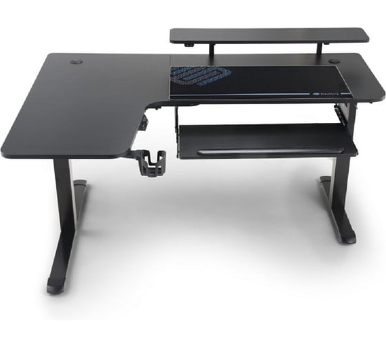 Изображение товара Стол для компьютера EUREKA (для геймеров) угловой (левый) c электроприводом ERK-L60L-B-PRO-V1-EU