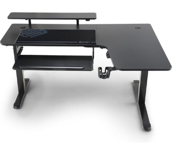 Изображение товара Стол для компьютера EUREKA (для геймеров) угловой (правый) c электроприводом ERK-L60R-B-PRO-V1-EU