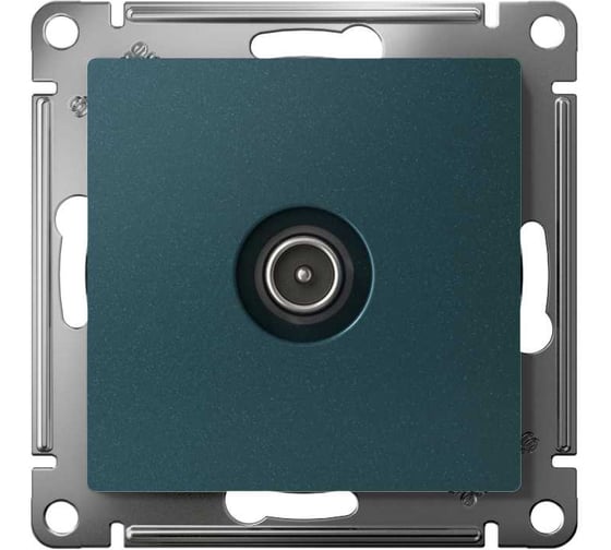 Изображение товара Розетка TV Systeme Electric AtlasDesign Изумруд оконечная 1DB, механизм SE ATN000891