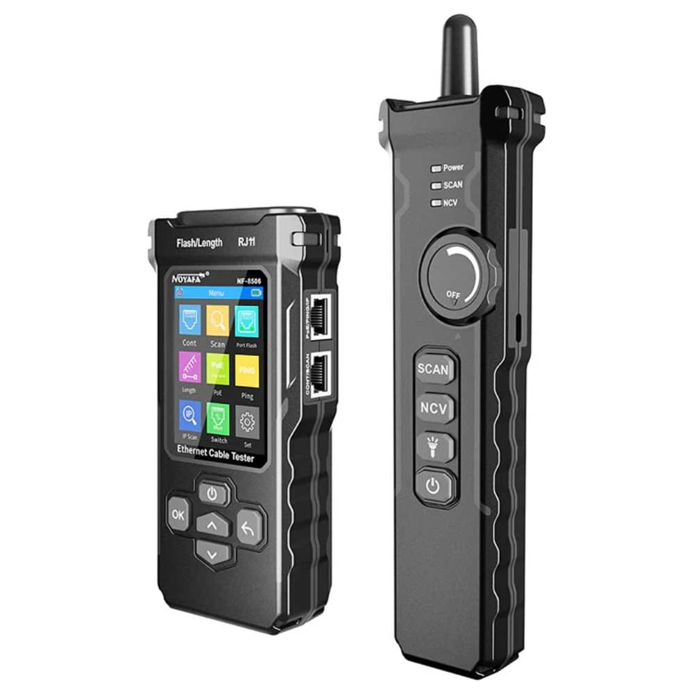 Изображение товара Кабельный тестер Noyafa NF-8506 N217 для витой пары с подсветкой дисплея