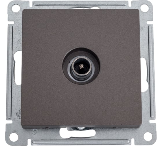 Изображение товара Розетка TV Systeme Electric AtlasDesign Мокко оконечная 1DB, механизм SE ATN000691