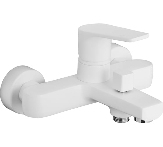 Изображение товара Смеситель для ванны Azario TREYA с коротким изливом, белый AZ-156805126