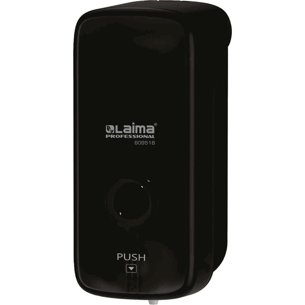 Изображение товара Дозатор жидкого мыла LAIMA PROFESSIONAL PREMIUM BLACK 0.5 л антивандальный настенный