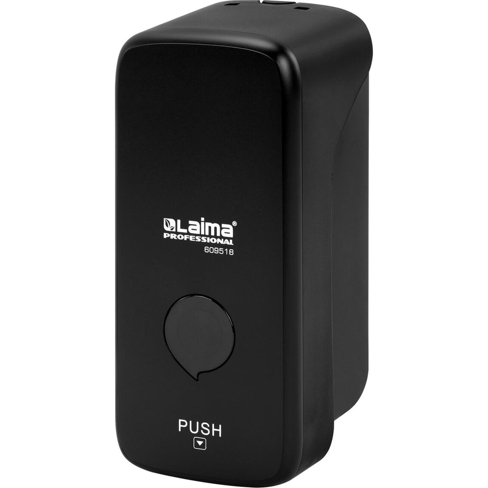 Изображение товара Дозатор жидкого мыла LAIMA PROFESSIONAL PREMIUM BLACK 0.5 л антивандальный настенный