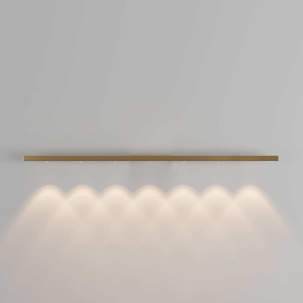 Изображение товара Настенный светодиодный светильник Elektrostandard Artline 40162/LED модерн латунь