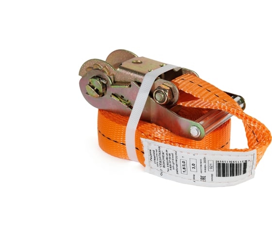 Изображение товара Стяжной ремень для крепления груза СЕВЗАПКАНАТ L=3 м, 1,5/3,0 т, кольцевой, 35 мм 4631159615959