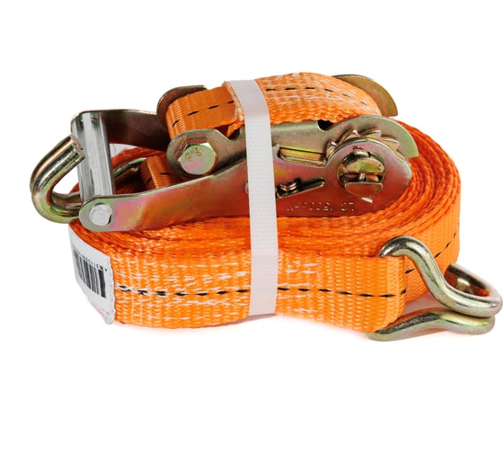 Изображение товара Стяжной ремень для крепления груза СЕВЗАПКАНАТ 2 т/5 м, крюк-крюк, 35 мм 4631159616086