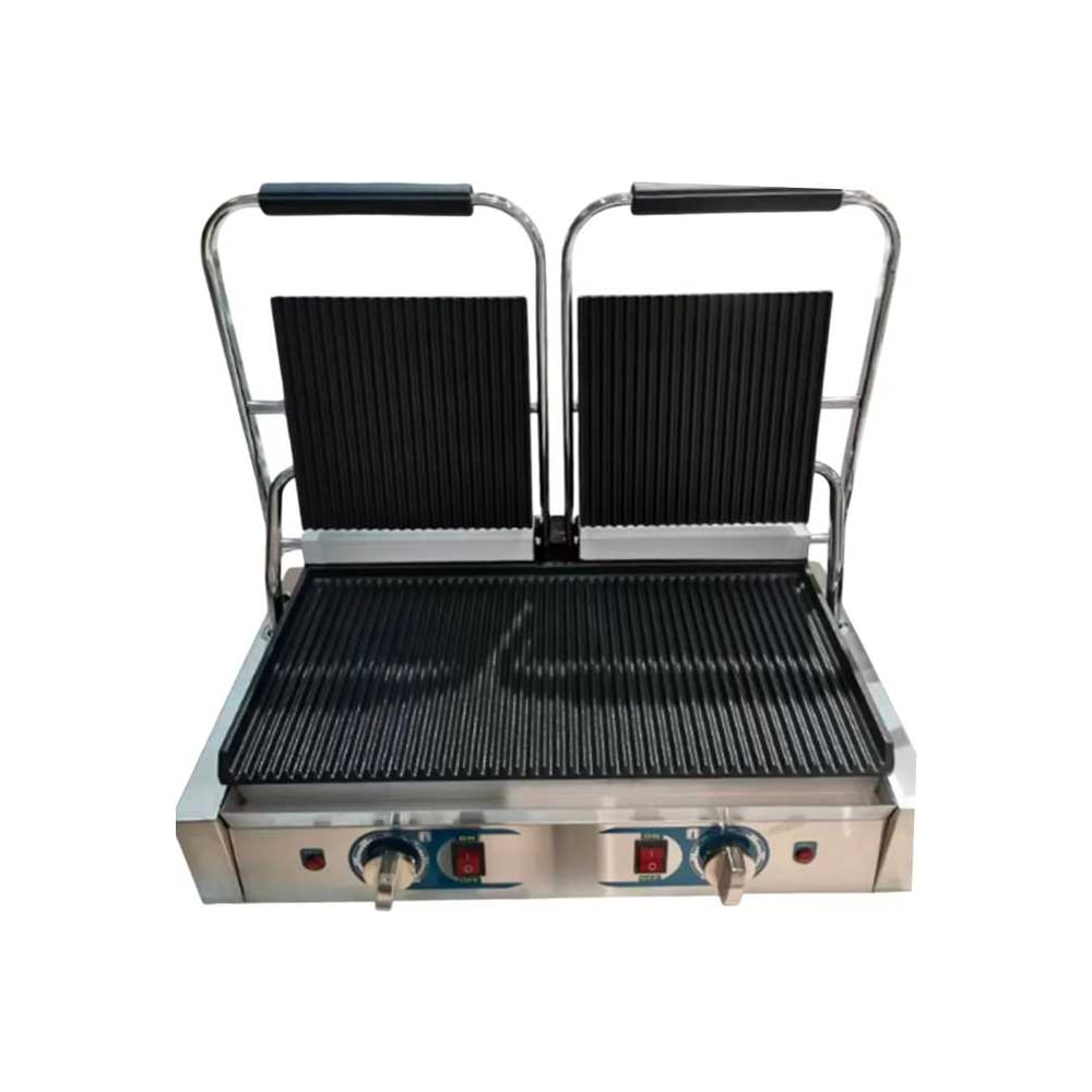 Изображение товара Профессиональный контактный пресс гриль Foodatlas EG-813 для кухонь