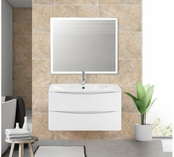 Изображение товара Подвесная база под раковину BelBagno ACQUA-900-2C-SO-BL
