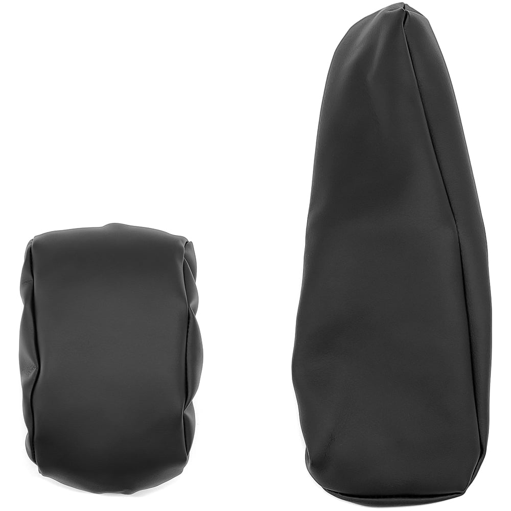 Изображение товара Чехол на подлокотники Toyota Funcargo 1999-2005 экокожа черный 2 шт