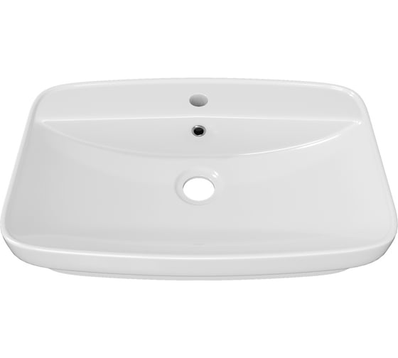 Изображение товара Раковина для ванной мебельная полувстроенная Teymi Solli VP 60 белая T51246 ЦБ-00284672