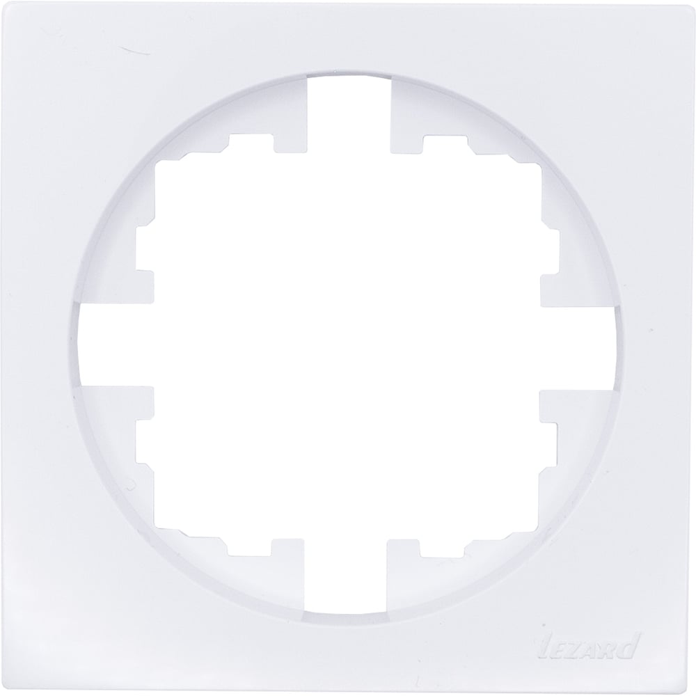 Изображение товара Рамка 1-ая Lezard OSEN без вставки белая упаковка 20 шт