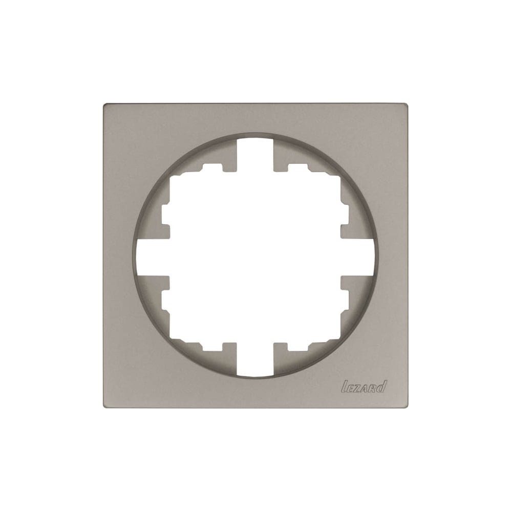 Изображение товара Рамка 1-ая Lezard OSEN без вставки титан 20 шт