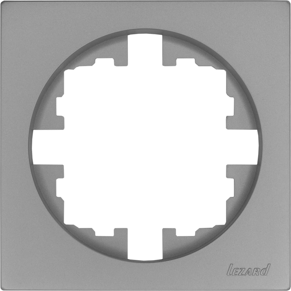 Изображение товара Рамка 1-ая Lezard OSEN без вставки серый 20 шт