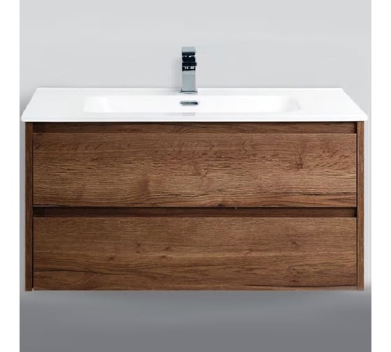 Изображение товара Подвесная база под раковину BelBagno KRAFT-1200-2C-SO-RT Rovere Tabacco