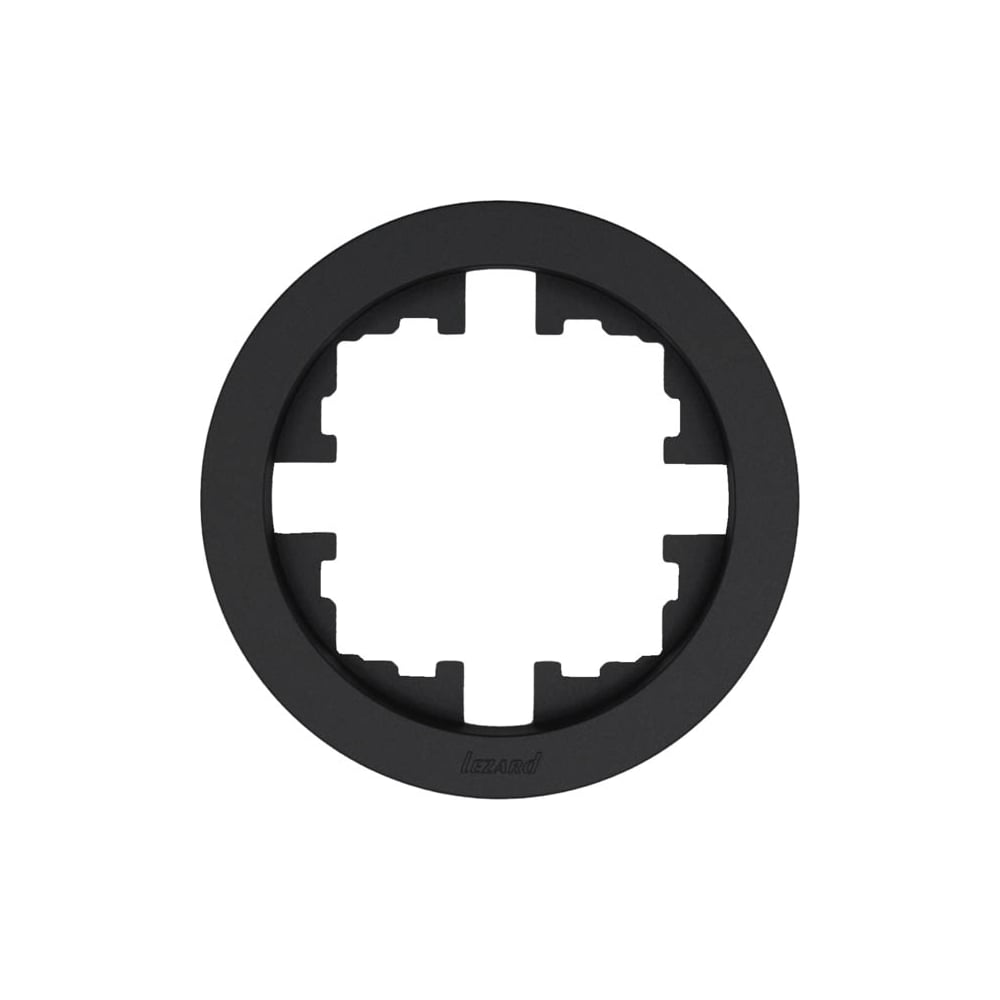 Изображение товара Рамка 1-ая Lezard OSEN без вставки черный бархат 20 шт