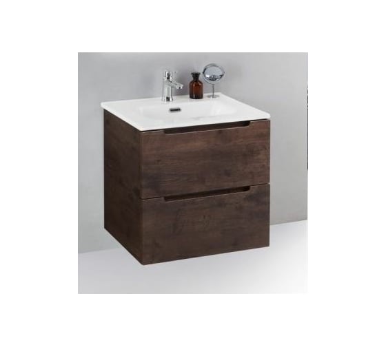 Изображение товара Подвесная база под раковину BelBagno ETNA39-600/390-2C-SO-RW-P Rovere Moro