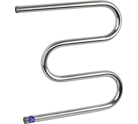 Изображение товара Полотенцесушитель М-образный Санакс 500х500 мм, труба - 1 x 2 мм, нержавеющая сталь, полированная м5050