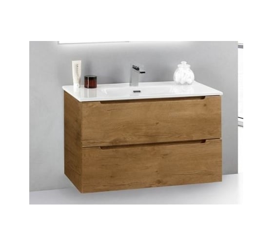 Изображение товара Подвесная база под раковину BelBagno ETNA39-700/390-2C-SO-RN-P Rovere Nature