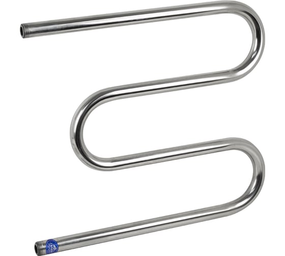 Изображение товара Полотенцесушитель М-образный Санакс 500х600 мм, труба - 1 x 2 мм, нержавеющая сталь, полированная м5060