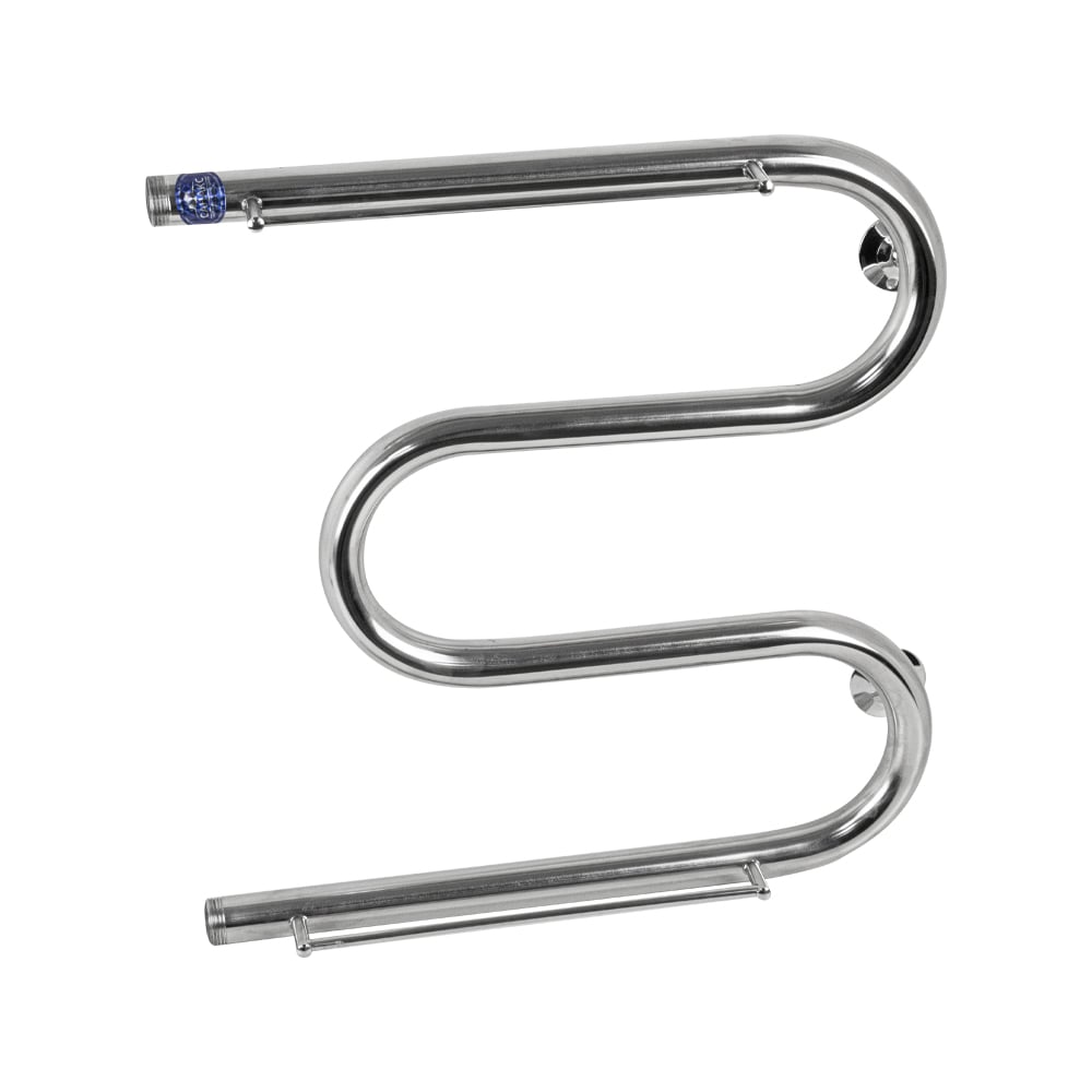 Изображение товара Полотенцесушитель Санакс М-образный с полкой 500x500 мм нержавеющая сталь хром