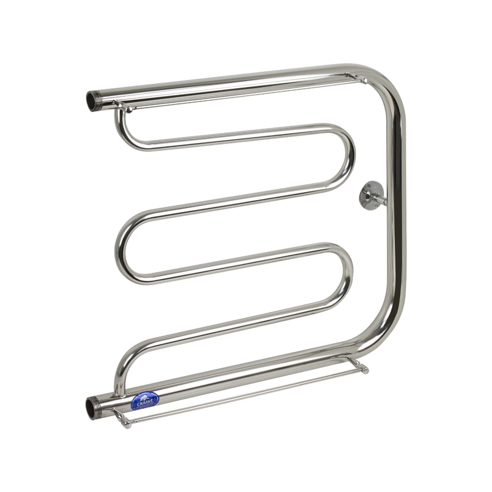 Изображение товара Полотенцесушитель Санакс ФОКСТРОТ с полкой 500х600 мм из нержавеющей стали